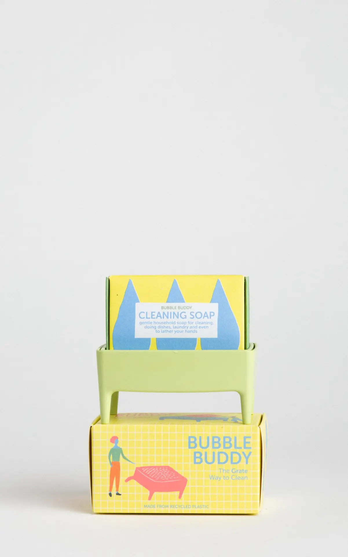 foekje-fleur-bubble-buddy-pistazie-reinigungsseife-recycling-seifenschale-mit-gi image 5
