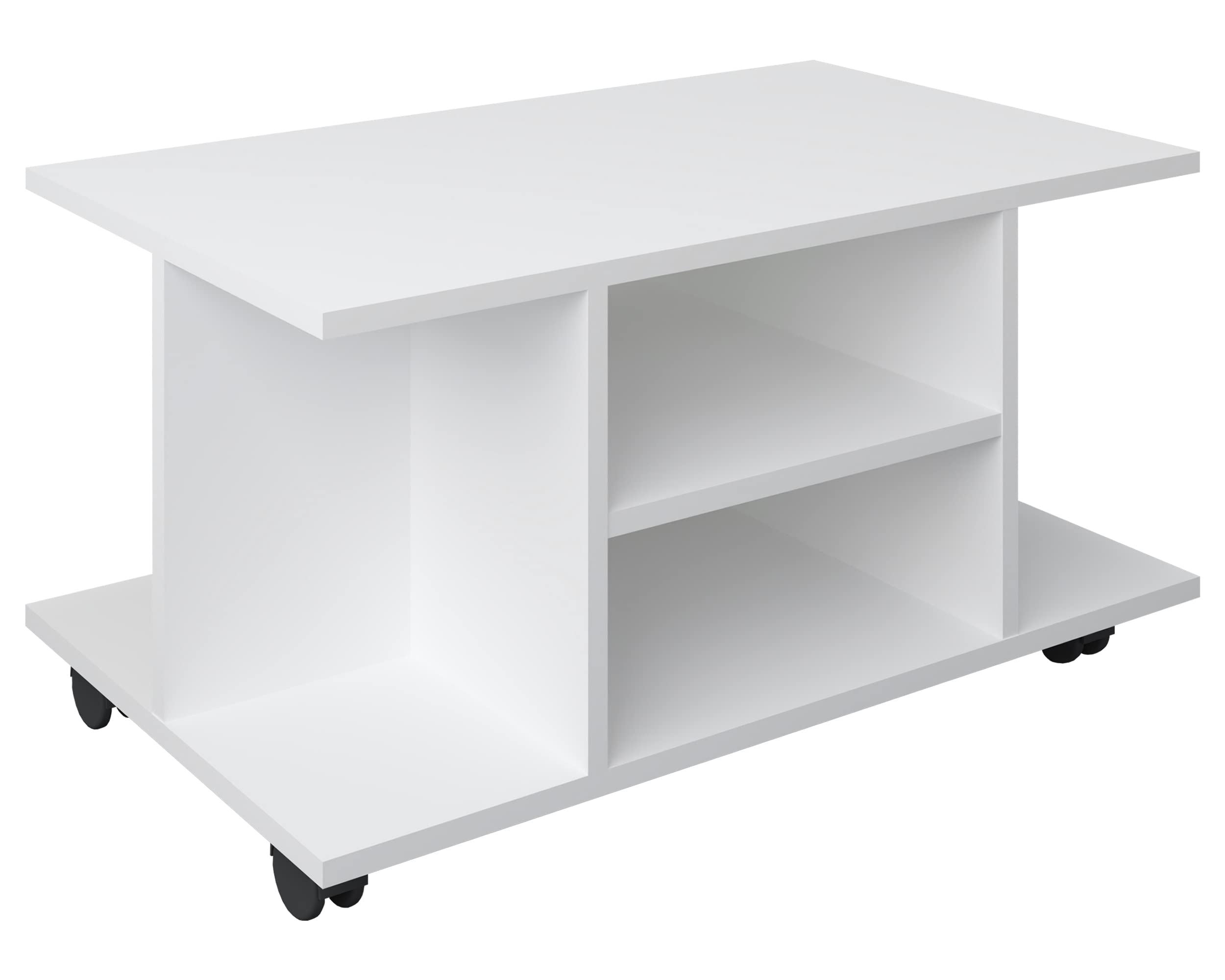 vcm-dalosa-couchtisch-wei-80-40-40-cm-6-offene-f-cher-holzwerkstoff-auf-rollen image 5
