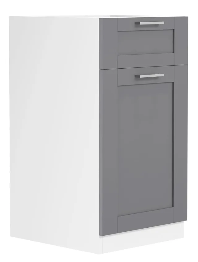 vcm-esilo-k-chenm-bel-unterschrank-wei-anthrazit-40x46x82-cm-mit-1-t-r-und-2-f-c image 1
