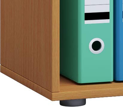 vcm-b-roregal-buche-70x37x184-cm-5-f-cher-standregal-f-r-bis-zu-35-aktenordner image 8