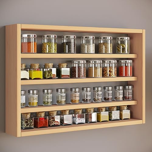vcm-k-chenm-bel-h-ngeschrank-buche-60x10x40-cm-4-f-cher-wandschrank-kompakt image 7