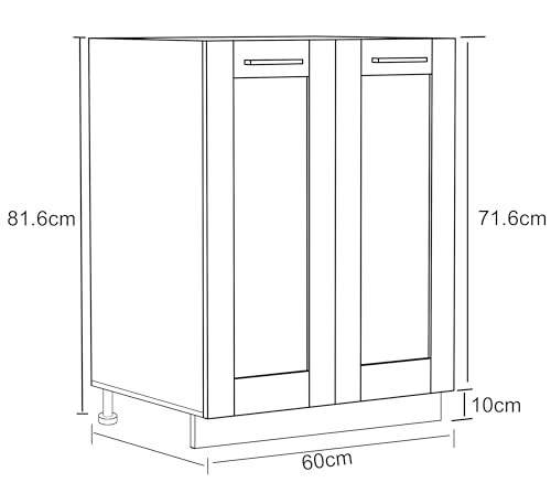 vcm-esilo-k-chenm-bel-unterschrank-wei-anthrazit-60-x-46-x-82-cm-2-t-ren-anricht image 6