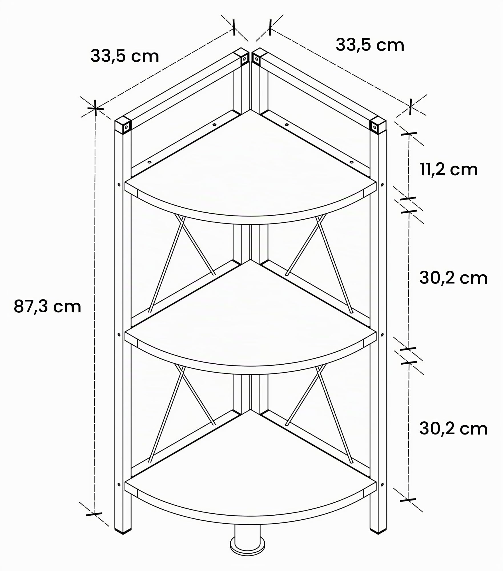 vcm-insasi-2-eckregal-holz-metall-regal-mit-2-f-chern-h-87-x-b-34-x-t-34-cm-indu image 3