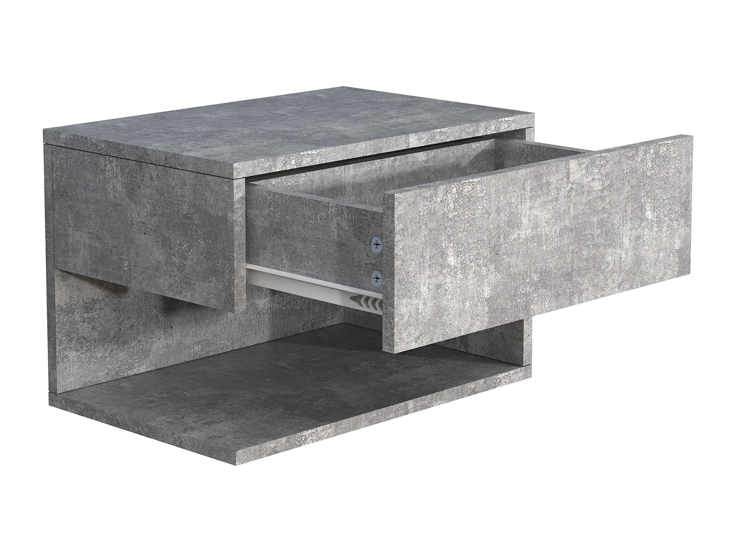 vcm-usal-xl-45-cm-nachtschrank-wandboard-mit-schublade-und-offenem-fach-h-30-x-b image 5