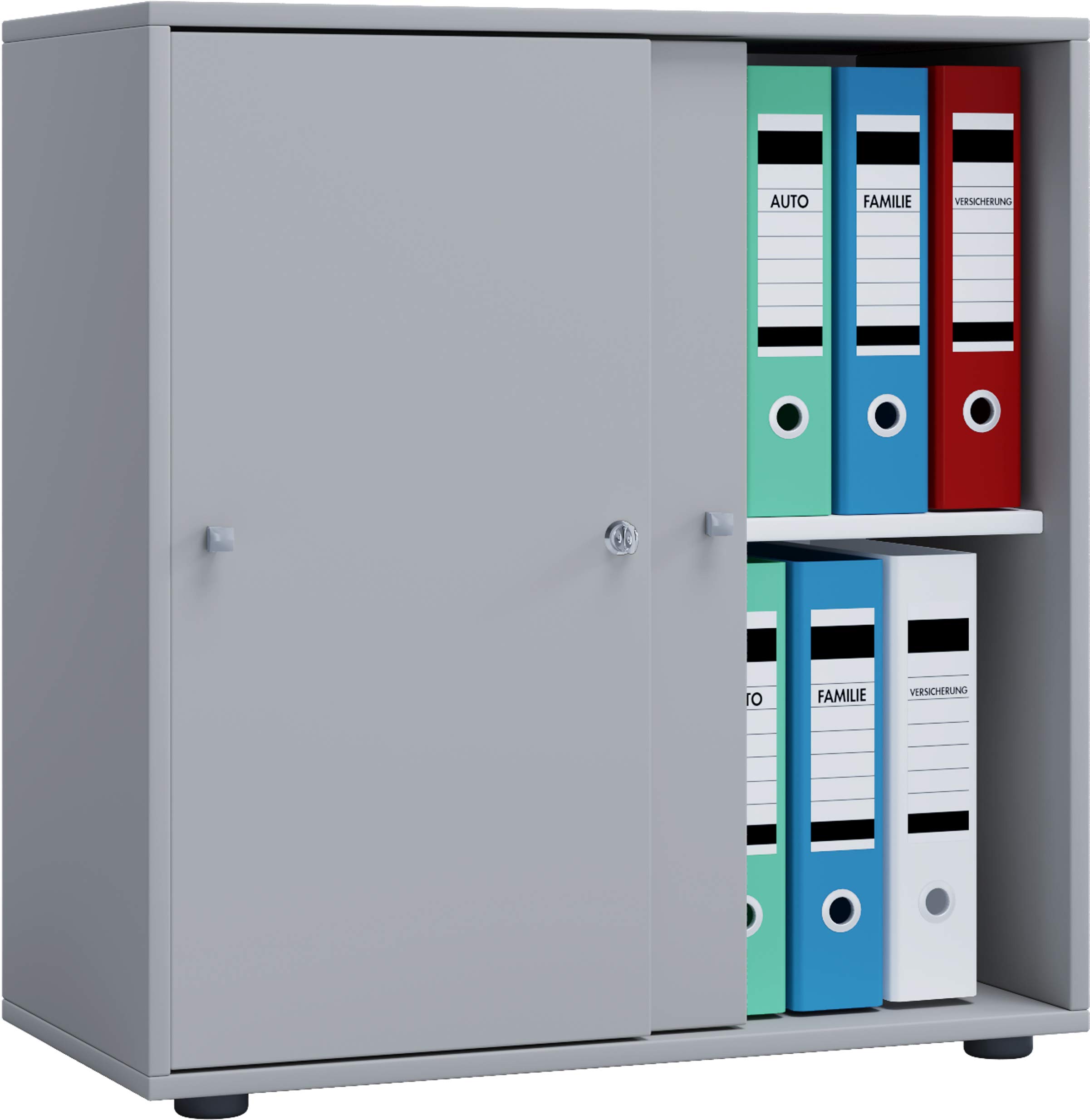 vcm-b-roschrank-wei-70x37x73-cm-2-t-ren-2-f-cher-aktenschrank image 8