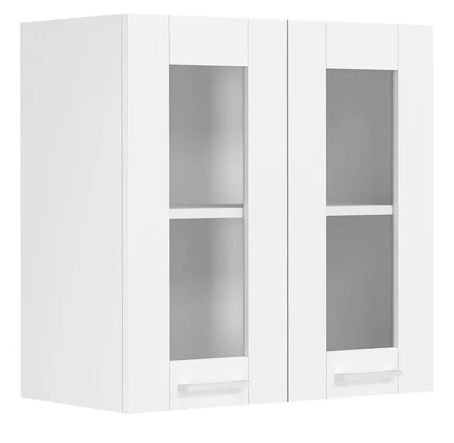 vcm-colura-k-chenschrank-wei-80-31-60-cm-2-t-ren-2-f-cher-landhausstil-kompakt image 1