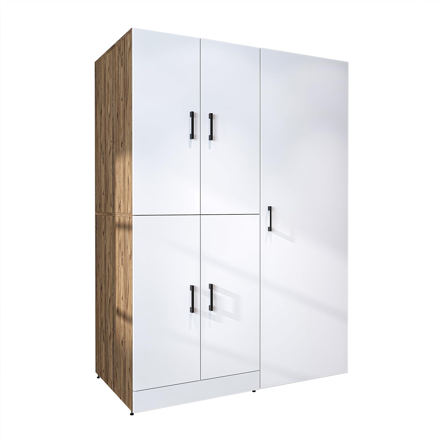 roomart-dora-waschmaschinenschrank-set-130-cm-f-r-trockner-waschmaschine-mit-t-r image 7