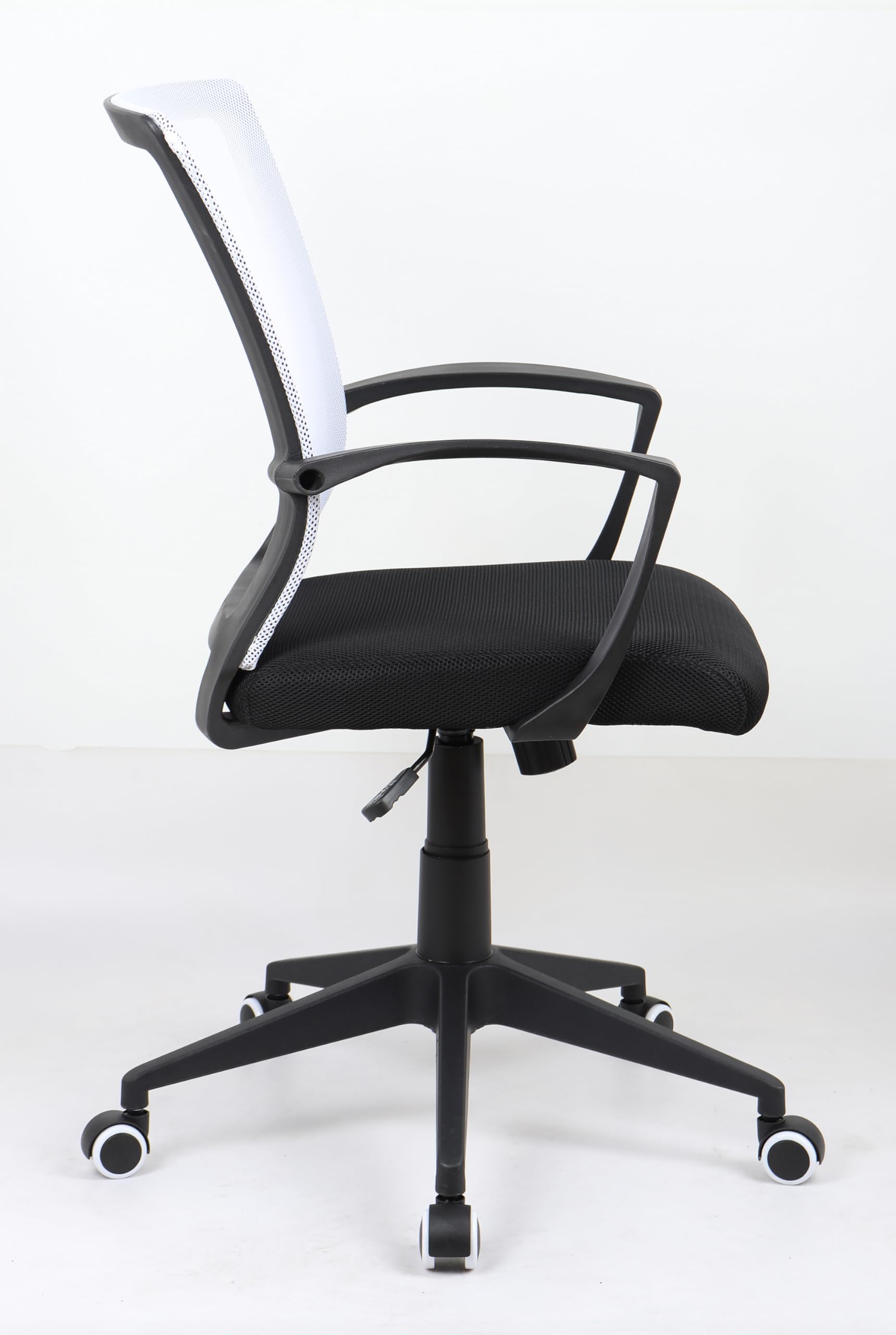 vcm-b-rostuhl-schwarz-wei-48x46x92-102-cm-h-henverstellbar-drehbar-stahl-ergonom image 4