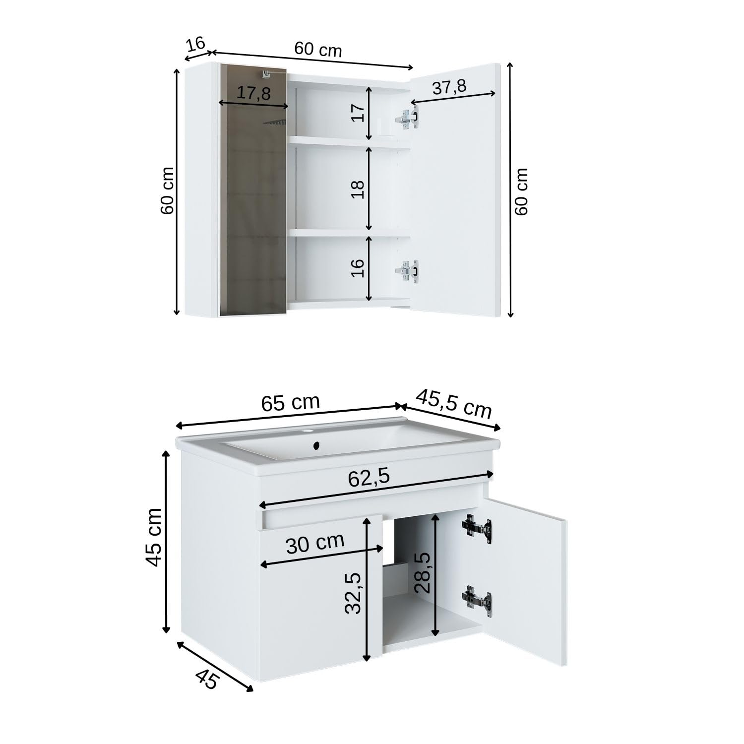 roomart-atria-badm-bel-set-65-cm-wei-keramik-waschbecken-mit-unterschrank-spiege image 8