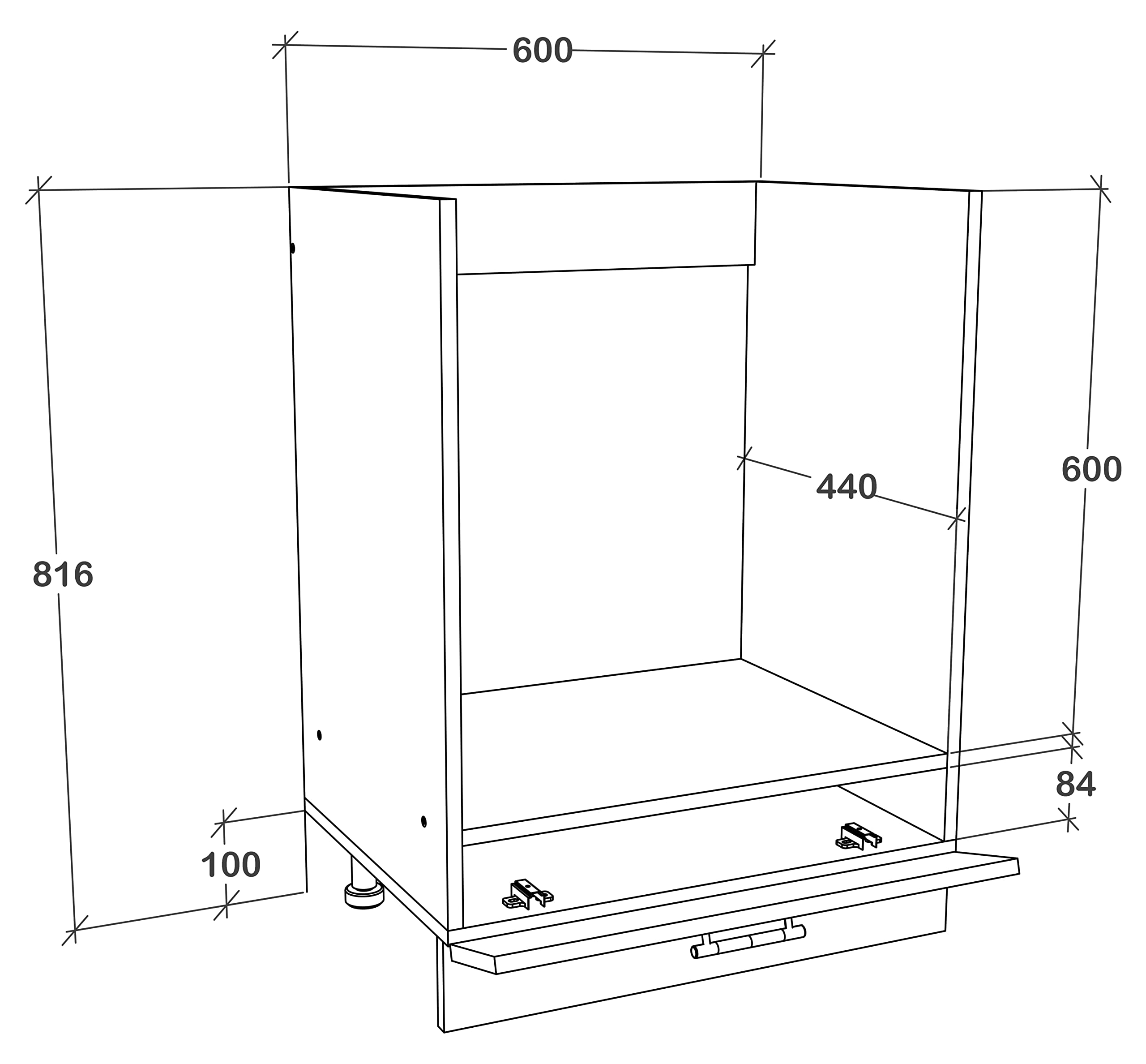 vcm-esilo-ofenschrank-wei-anthrazit-60x46x82-cm-backofenschrank-mit-2-f-chern-un image 5