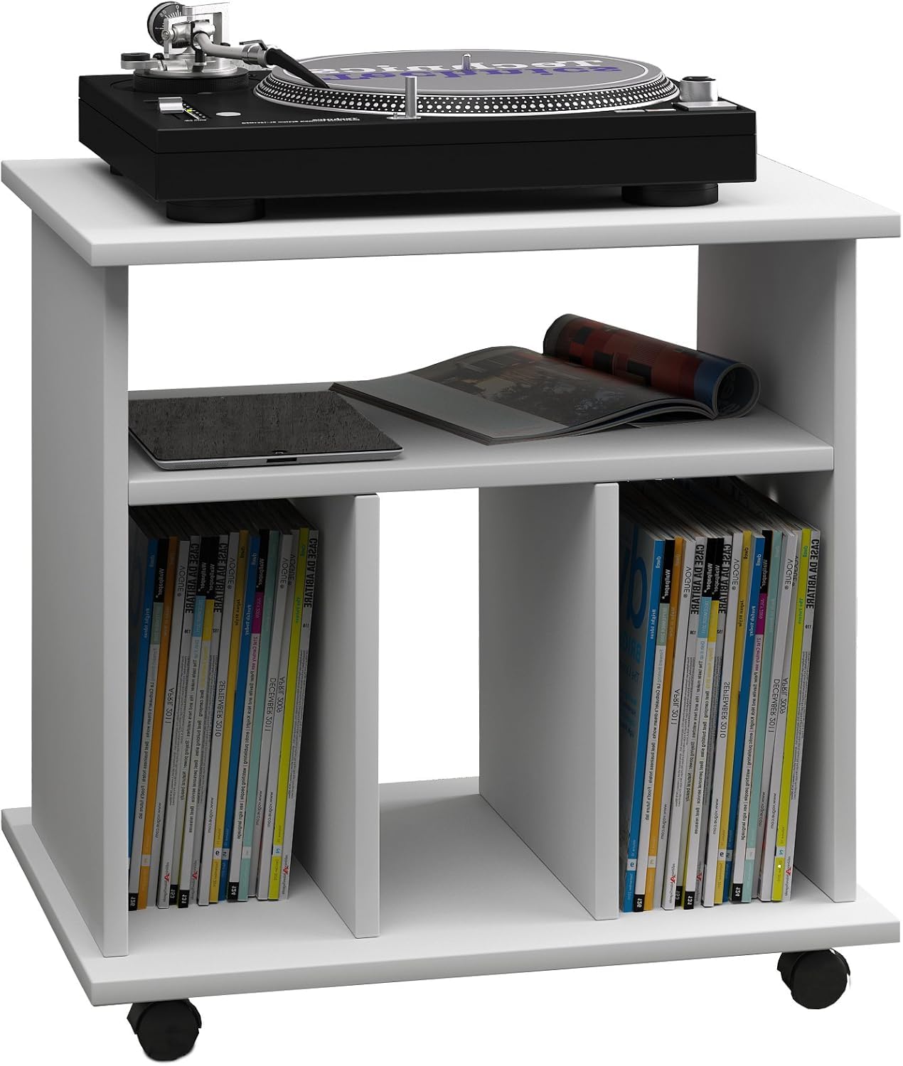 vcm-beistelltisch-buche-60x45x59-cm-mit-4-f-chern-und-rollen-holzwerkstoff-set image 6