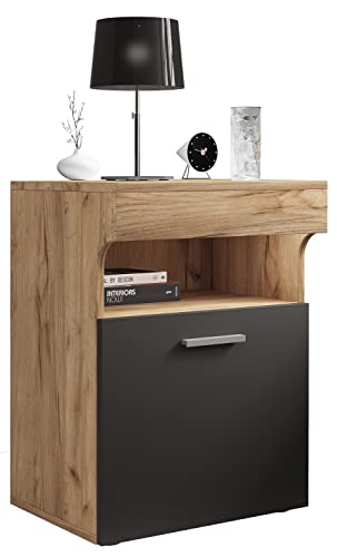 vcm-nachttisch-slepal-m-honig-eiche-anthrazit-45x39x61-cm-1-dreht-r-2-f-cher-hol image 6