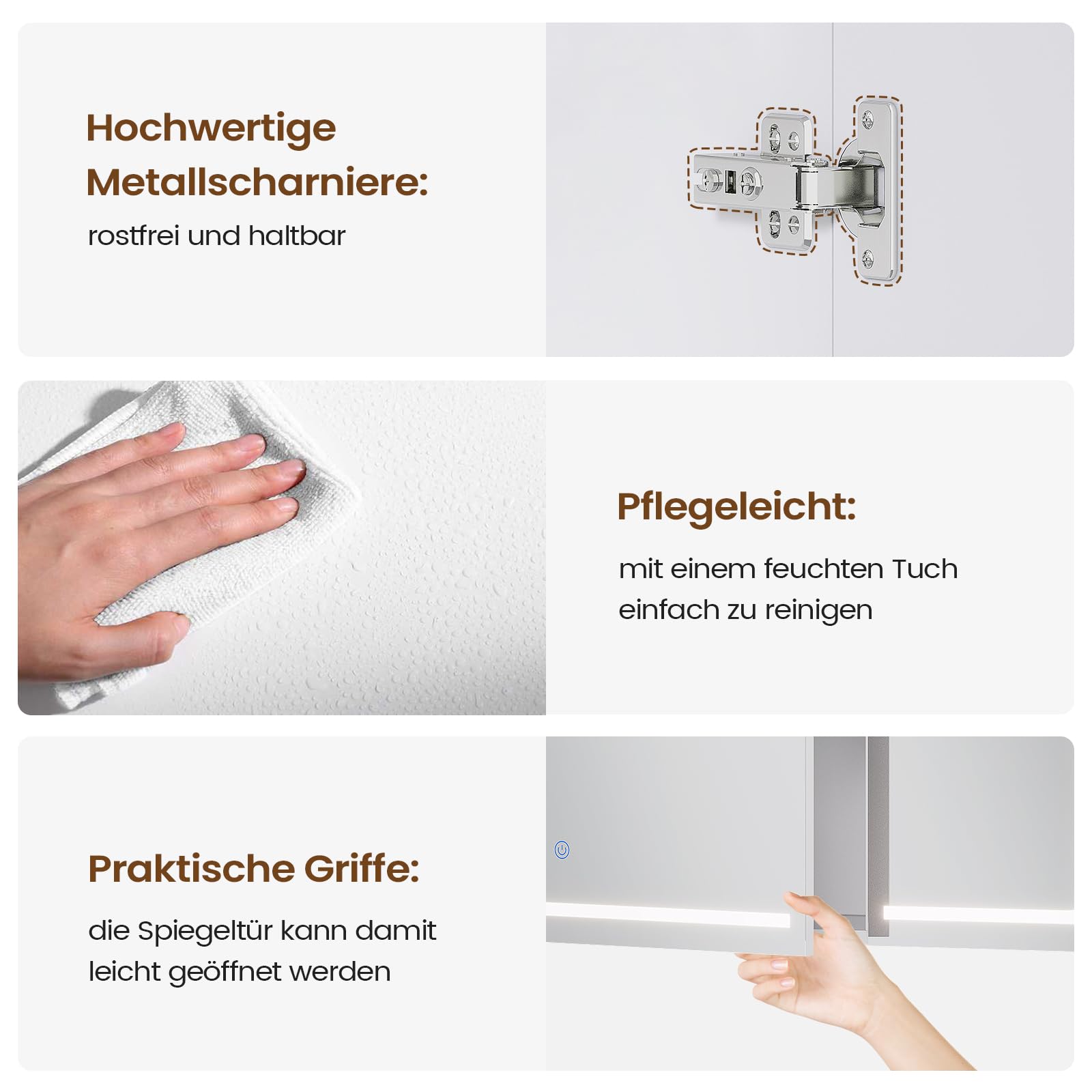 forabamb-spiegelschrank-bad-mit-beleuchtung-steckdose-60x80x16-cm-wei-3-verstell image 7