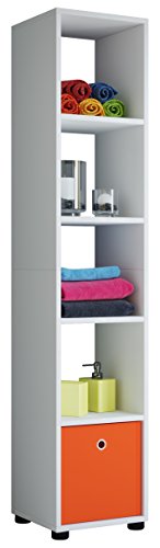 vcm-badm-bel-hochschrank-wei-31-x-30-x-152-cm-5-f-cher-badezimmerschrank image 5
