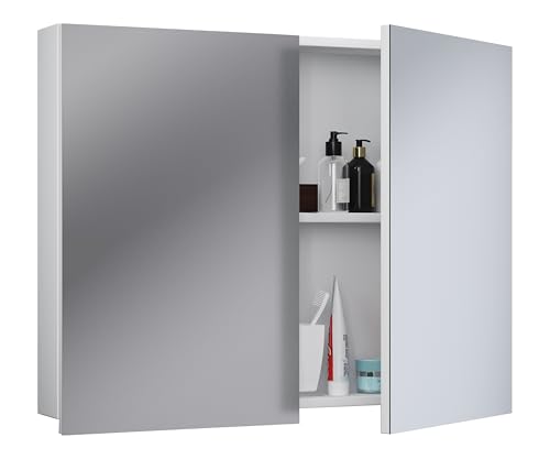 vcm-spiegelschrank-wei-60x12x59-cm-2-t-ren-2-f-cher-holzwerkstoff image 8