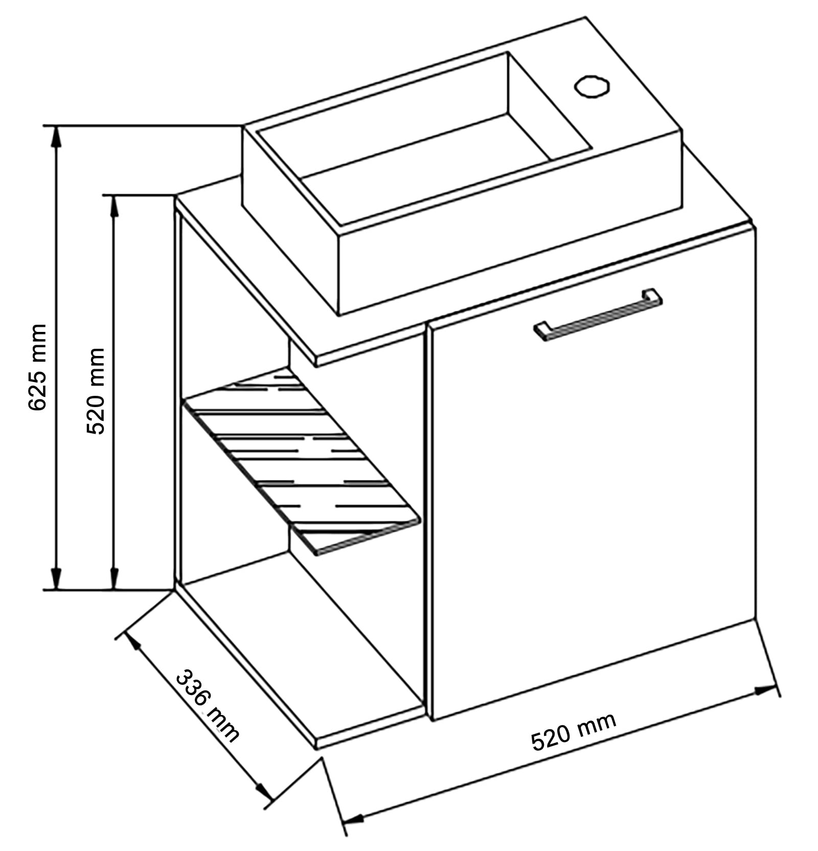 vcm-badm-bel-waschtisch-honig-eiche-52x63-cm-1-t-r-3-f-cher-mit-stauraum image 3