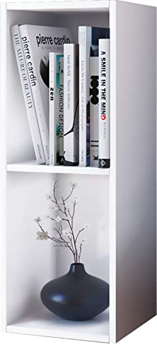 vcm-standregal-wei-34x30x72-cm-2-f-cher-holzwerkstoff-f-r-cds-und-dvds image 8