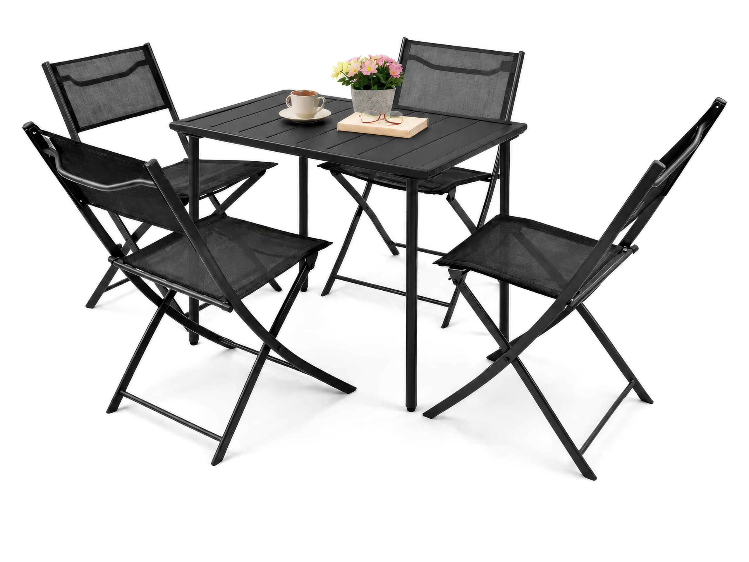 vcm-sumila-5-teiliges-gartenm-bel-set-4-st-hle-und-1-tisch-stahl-textilene-rot image 6
