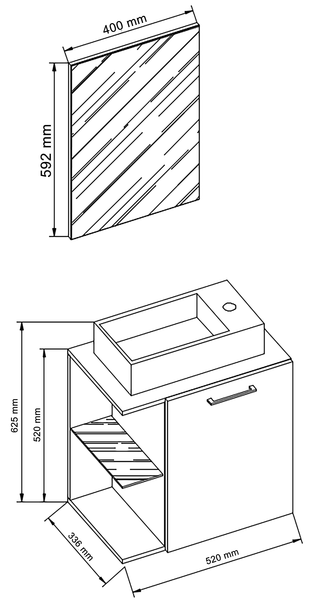 vcm-vilosa-badm-bel-waschtisch-wei-anthrazit-52x122-cm-1-t-r-2-f-cher image 4