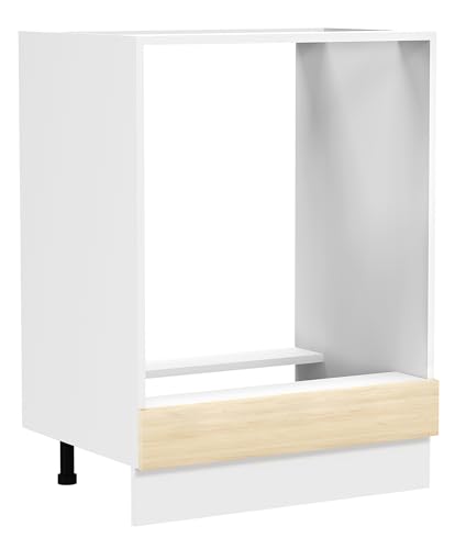 vcm-ofenschrank-wei-anthrazit-ca-h-82-x-b-60-x-t-46-cm-1-fach-backofenschrank-mi image 8