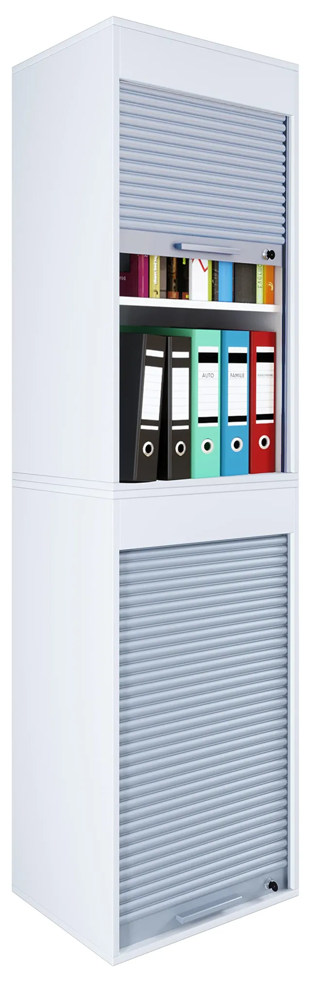 vcm-aktenschrank-aktos-xl-b-roschrank-mit-rollladen-ca-h-186-x-b-50-x-t-40-cm-we image 1