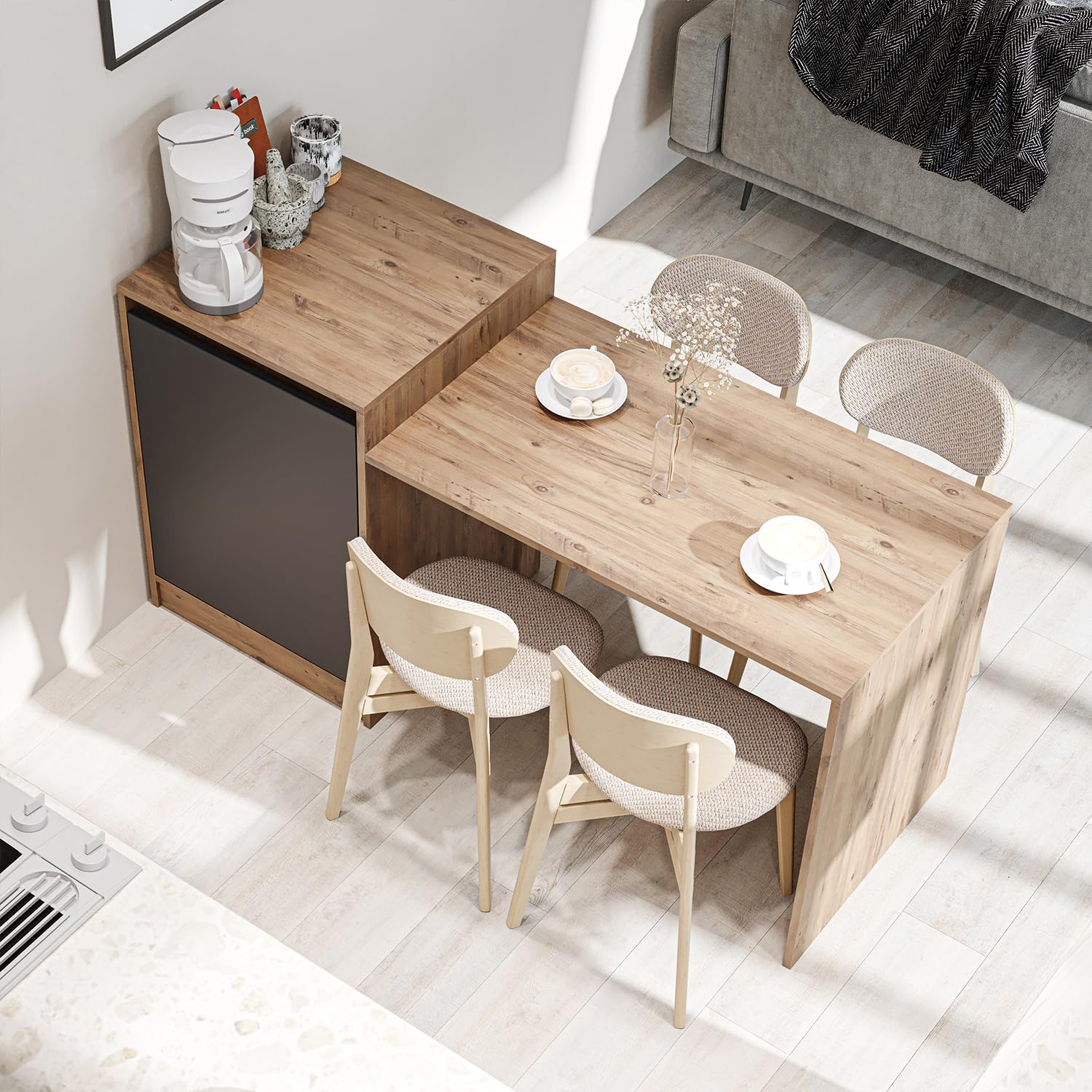 roomart-milano-k-cheninsel-mit-esstisch-und-stauraum-160-x-85-x-60-cm-eiche image 7