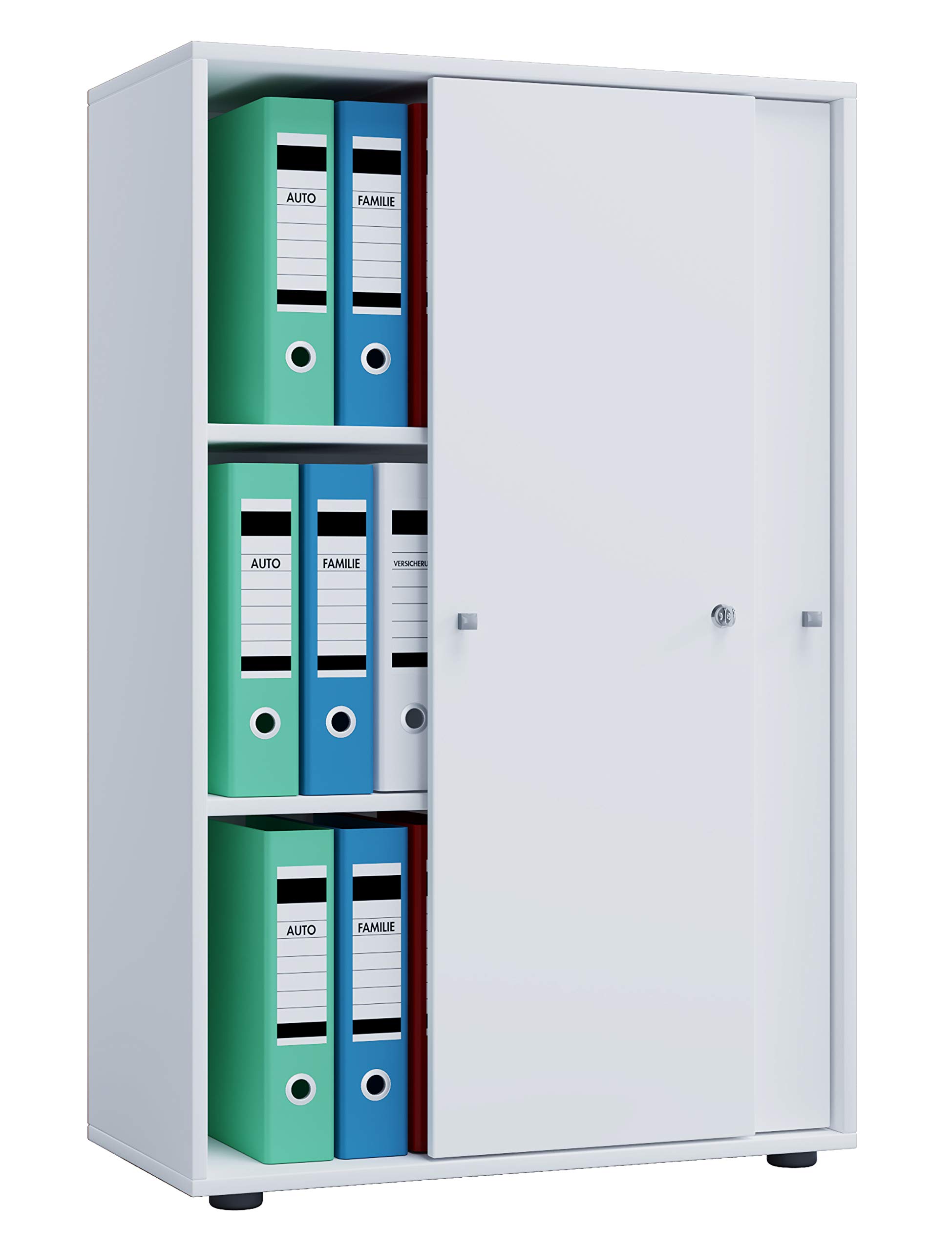 vcm-b-roschrank-grau-70-x-40-x-111-cm-2-t-ren-3-f-cher-aktenschrank image 8