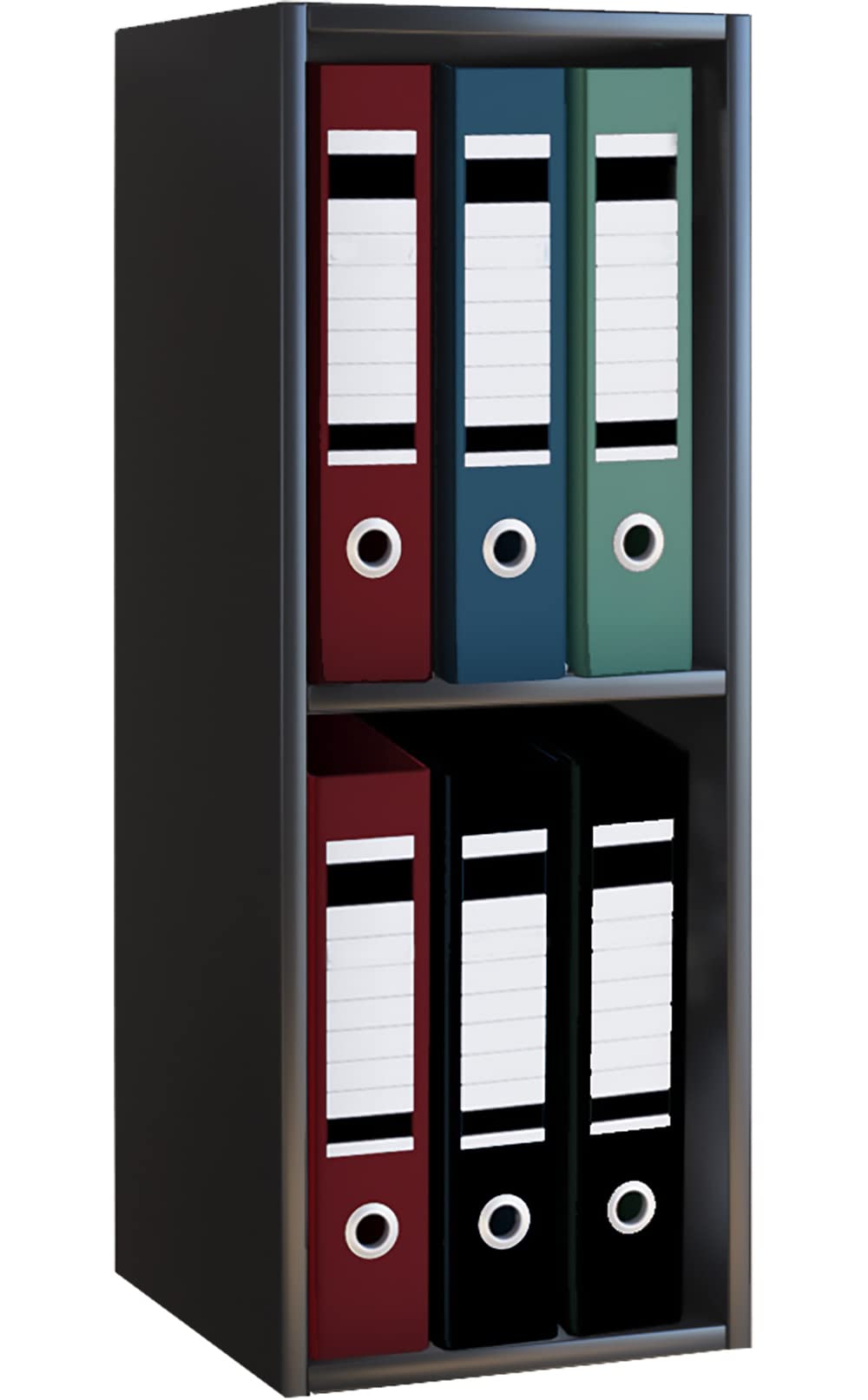vcm-b-roregal-wei-34x30x72-cm-2-f-cher-standregal-b-cherregal-aktenregal-salia image 5