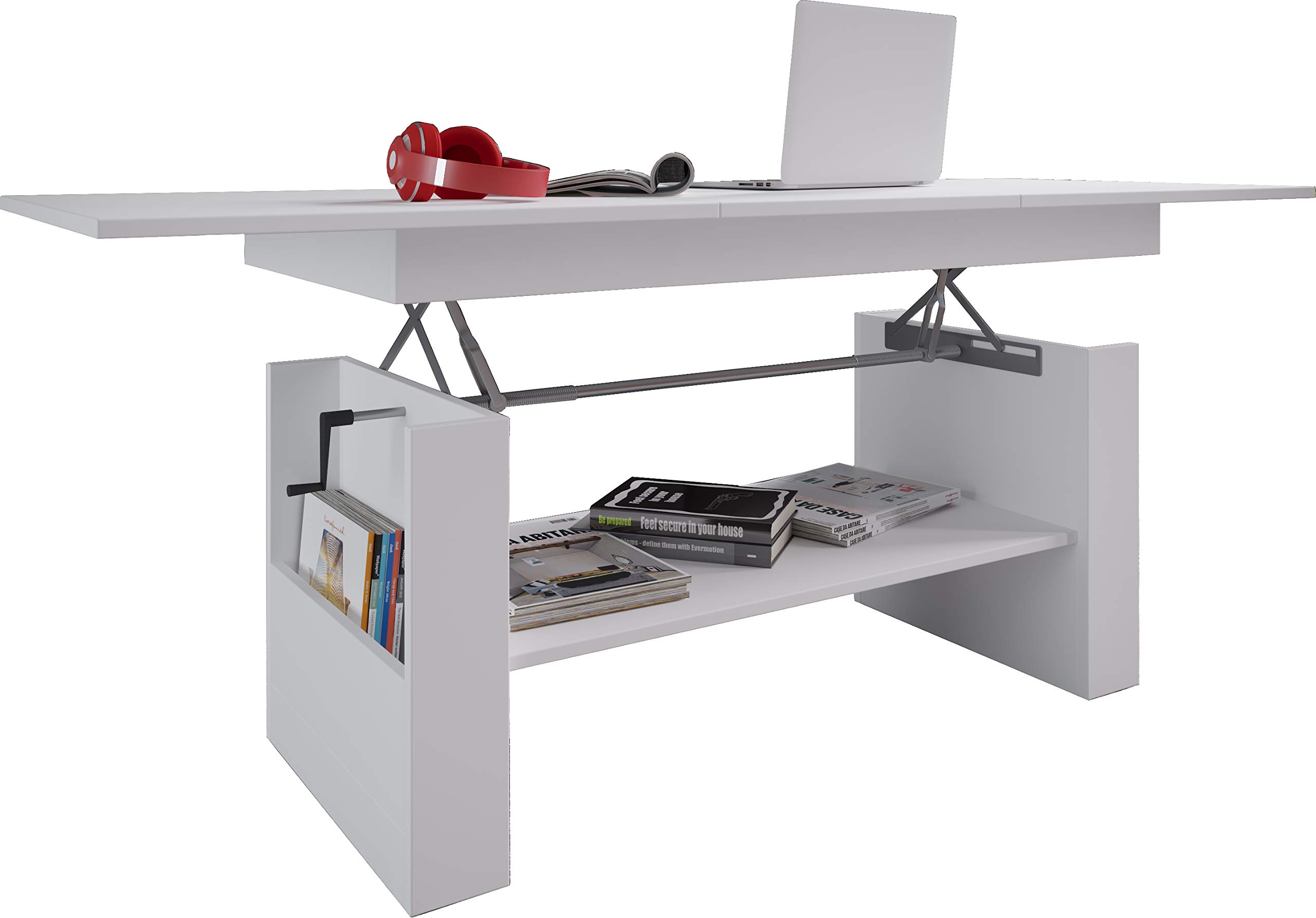 vcm-couchtisch-wei-115x58x52-cm-3-f-cher-h-henverstellbar image 4