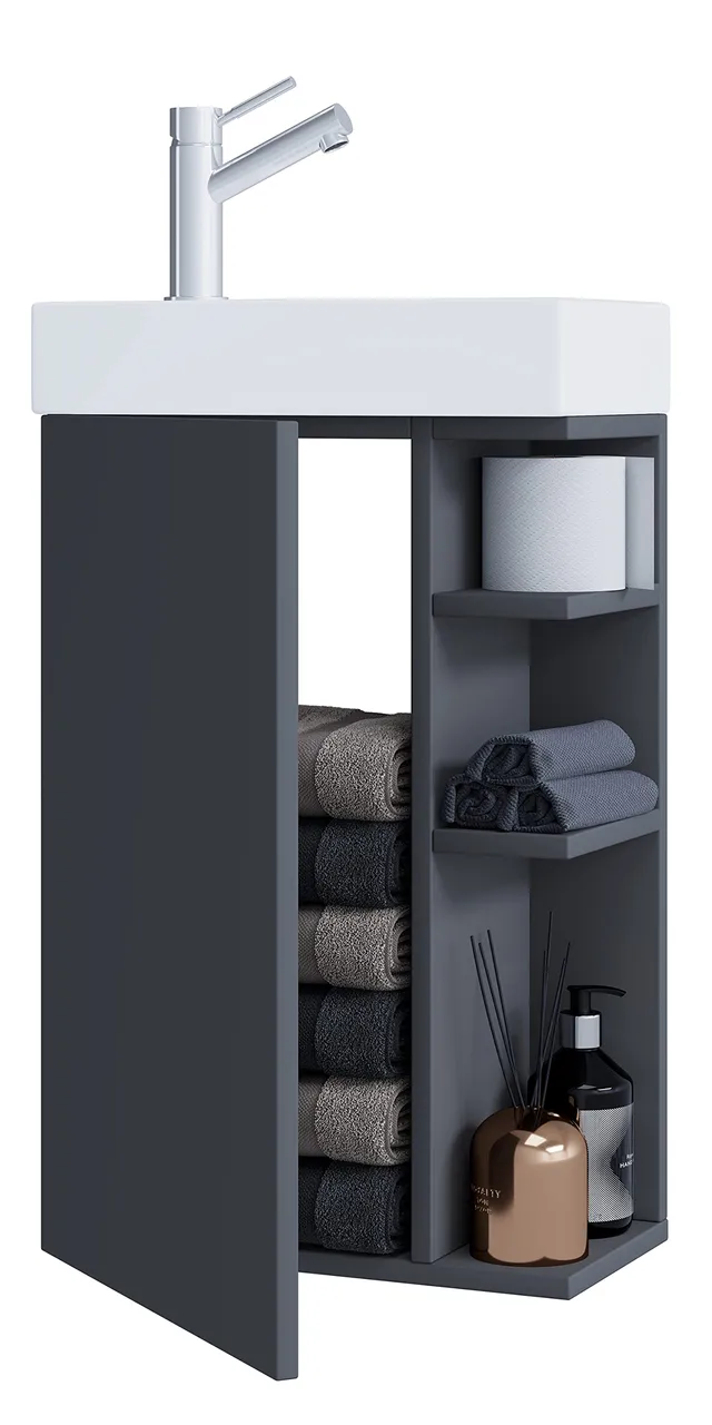 vcm-badm-bel-waschtisch-anthrazit-40x70-cm-1-t-r-4-f-cher-keramik-waschbecken image 1
