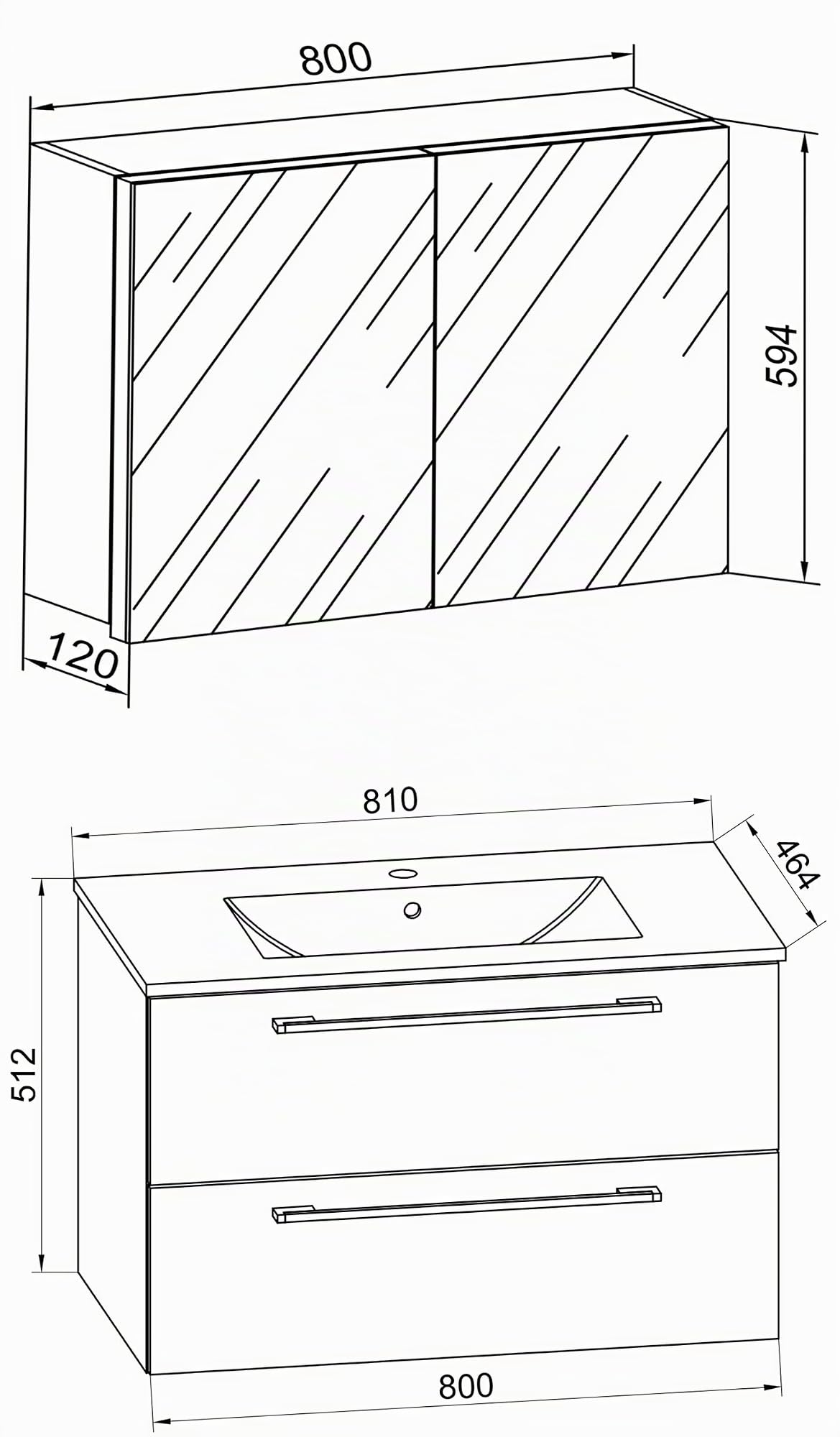 vcm-badm-bel-waschtisch-badinos-sonoma-eiche-80-x-46-x-109-cm-2-schubladen image 4