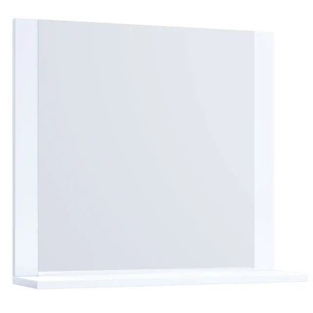 vcm-lendas-badm-bel-spiegel-wei-80x17x55-cm-mit-ablage-wandmontage-f-r-bad-und-f image 1