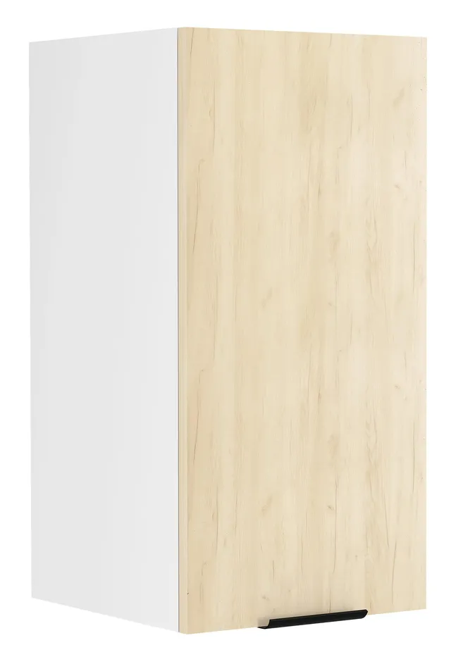vcm-k-chenschrank-wei-honig-eiche-wandschrank-30-x-31-x-60-cm-1-t-r-2-f-cher image 1