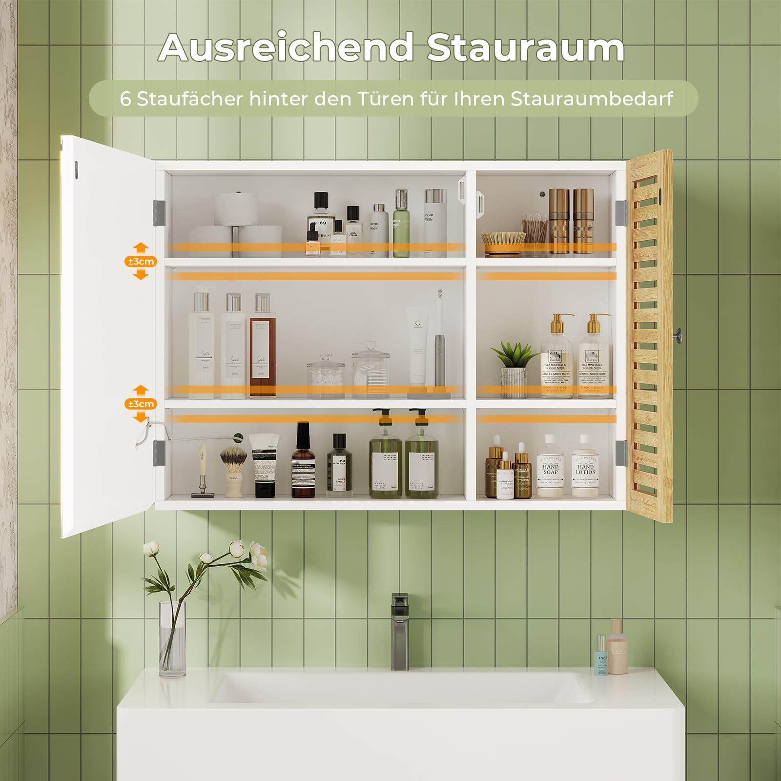 forabamb-spiegelschrank-bad-mit-beleuchtung-80x60x16-cm-6-ablagef-cher-4-verstel image 5