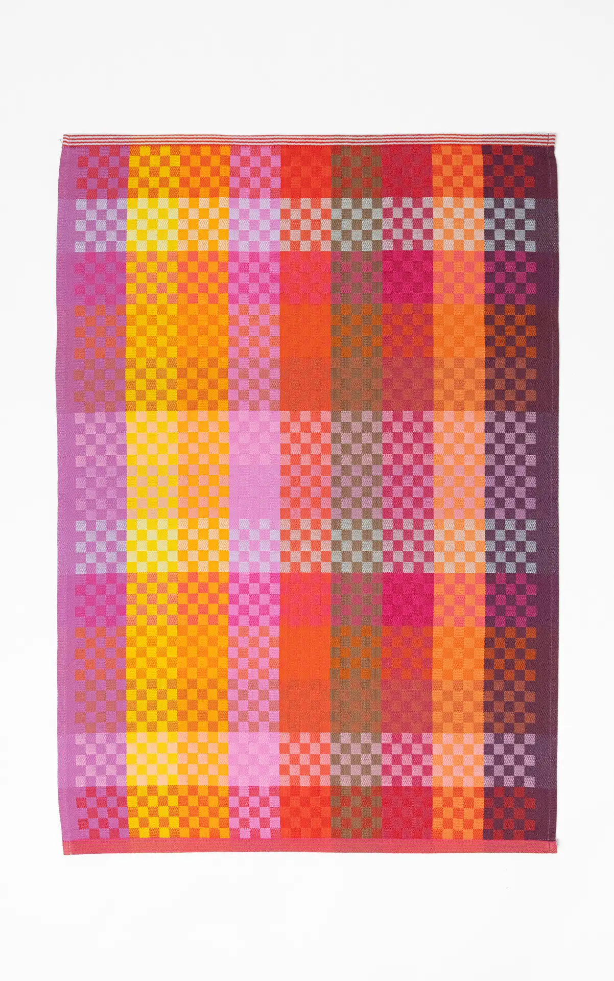 foekje-fleur-odds-ends-geschirrtuch-136a-checkered-check-doppeltes-karomuster-au image 1