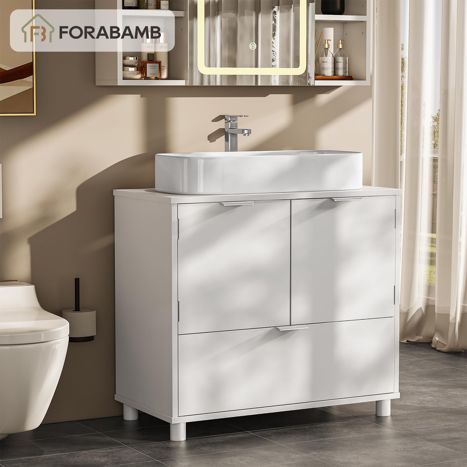 forabamb-waschbeckenunterschrank-mit-2-t-ren-und-gro-er-schublade-60x30x60-cm image 6