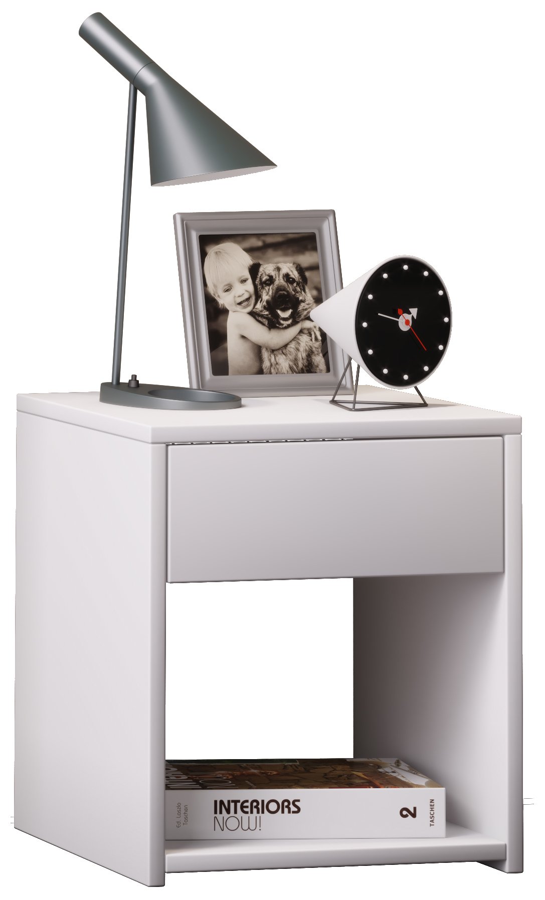 vcm-nachttisch-sledo-mini-nachtschrank-wei-40-x-35-x-35-cm-schublade-offenes-fac image 6