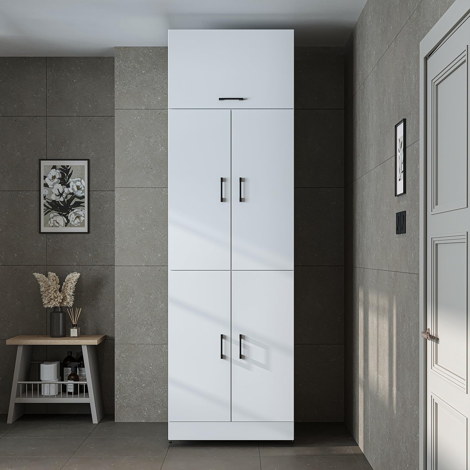 roomart-dora-waschmaschinenschrank-mit-aufsatzschrank-230-x-70-x-73-8-cm-5-farbe image 4