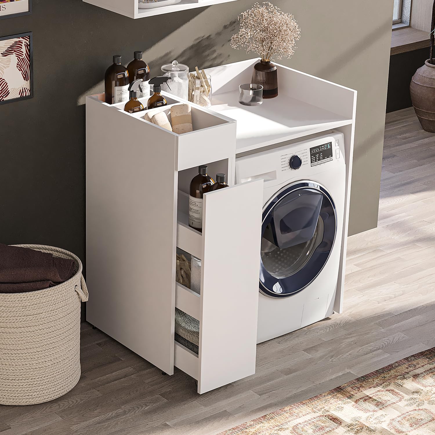 roomart-serie-2-derin-iii-waschmaschinenschrank-set-unterschrank-mit-ger-tenisch-2 image 4