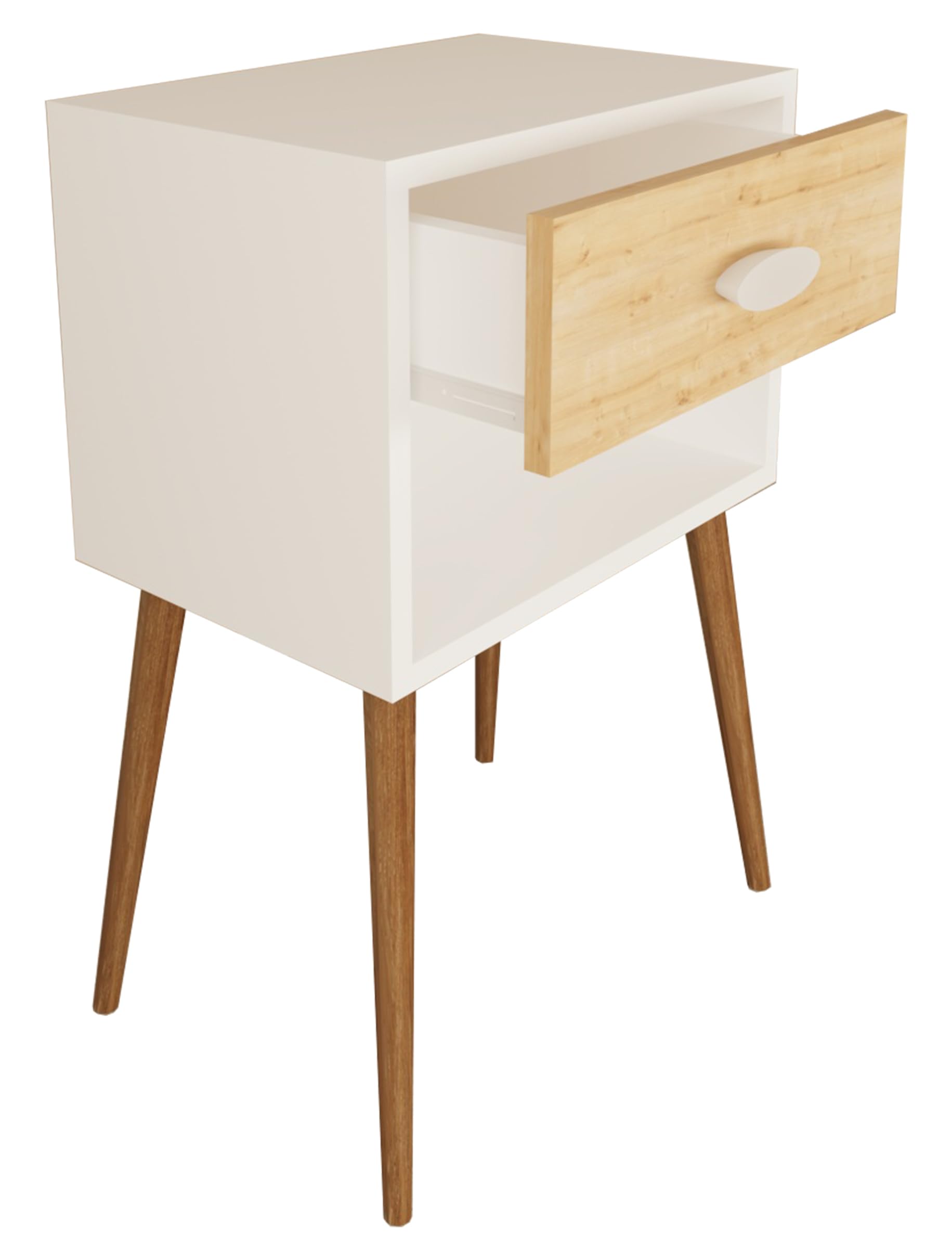 vcm-singol-xl-nachttisch-wei-honig-eiche-45x30x70-cm-1-schublade-skandinavisches image 4