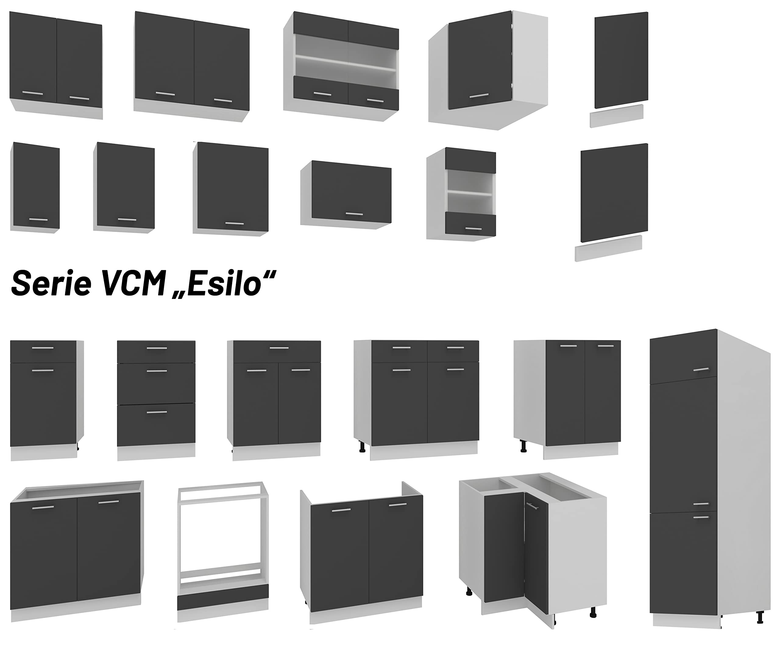 vcm-esilo-ofenschrank-wei-anthrazit-60x46x82-cm-backofenschrank-mit-2-f-chern-un image 4