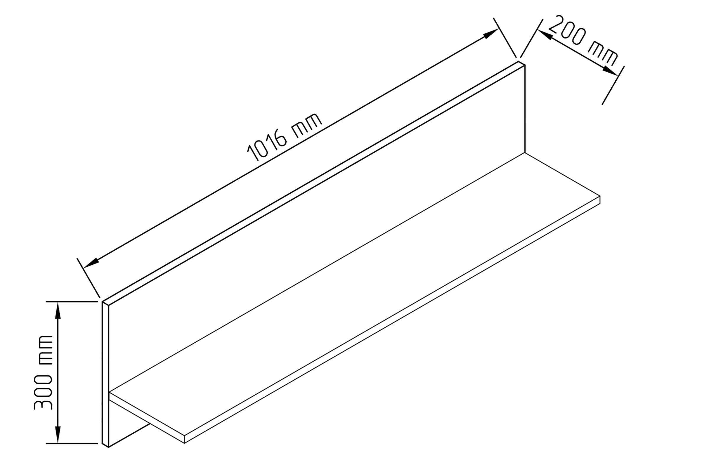 vcm-nulis-wandregal-anthrazit-honig-eiche-102-20-30-cm-1-offenes-fach-holzwerkst image 5
