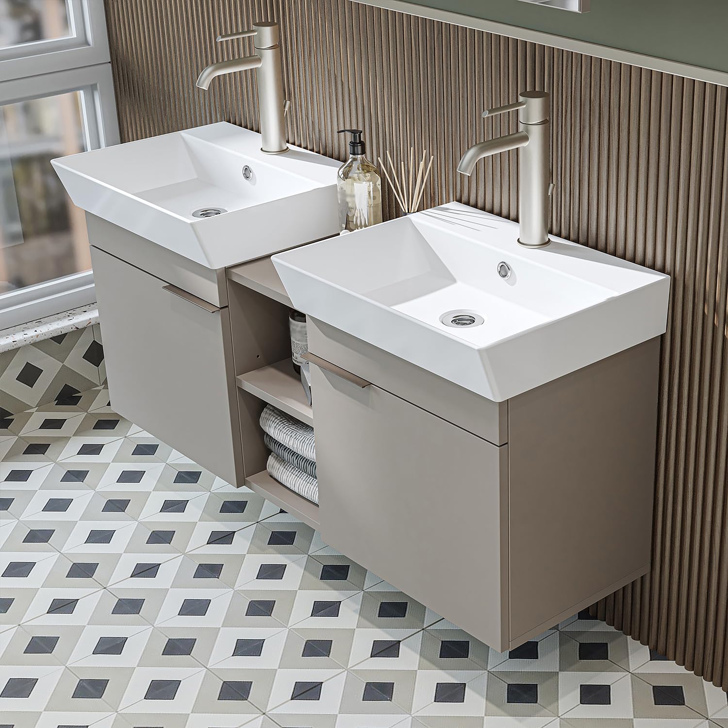 roomart-badm-bel-set-lycia-120-cm-4-teilig-beige-mit-keramik-waschbecken-spiegel image 4