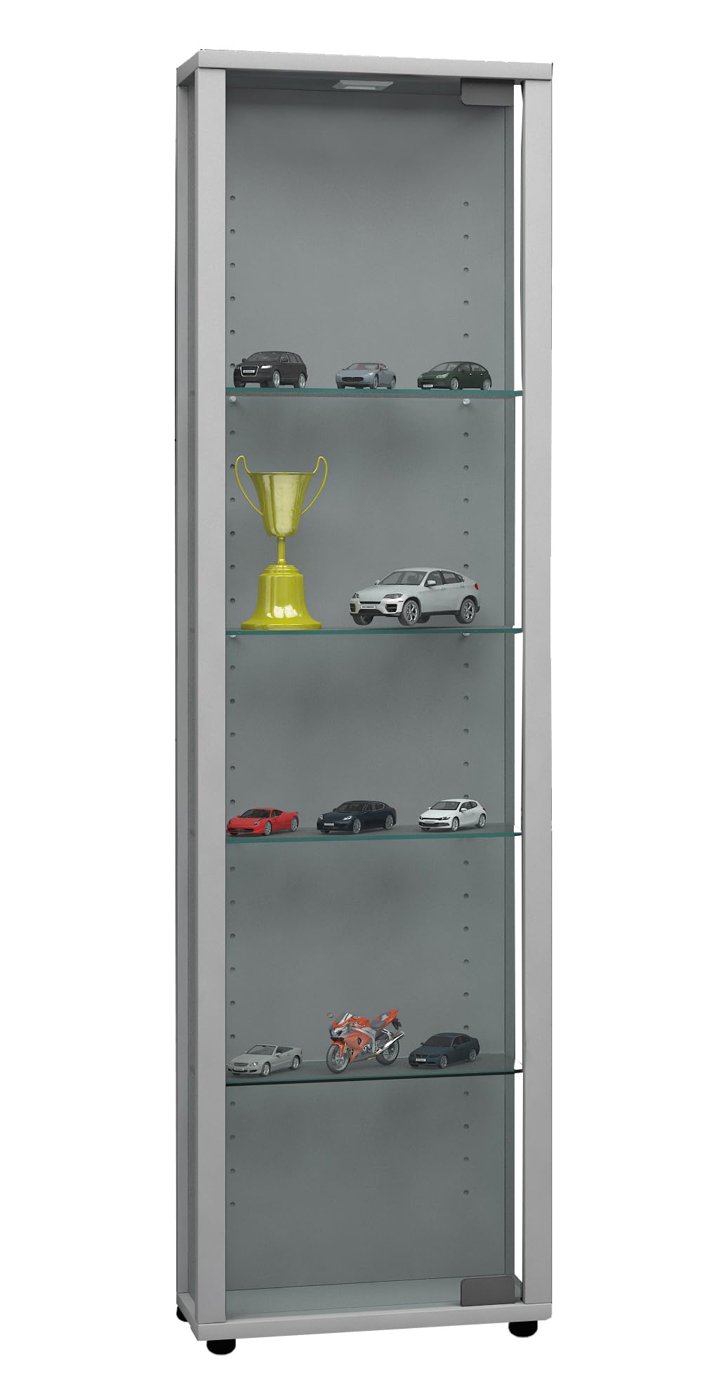 vcm-floka-standvitrine-wei-33x18x115-cm-1-t-r-5-f-cher-esg-sicherheitsglas image 7