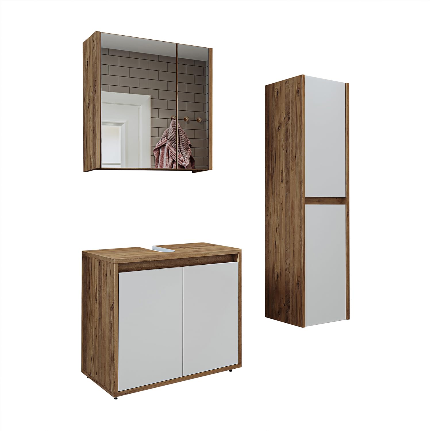 roomart-melona-3-teiliges-badm-bel-set-65-cm-unterschrank-mit-spiegelschrank-und image 4
