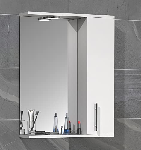 vcm-badm-bel-spiegelschrank-wei-55x14x71-cm-1-t-r-3-f-cher-holzwerkstoff image 5