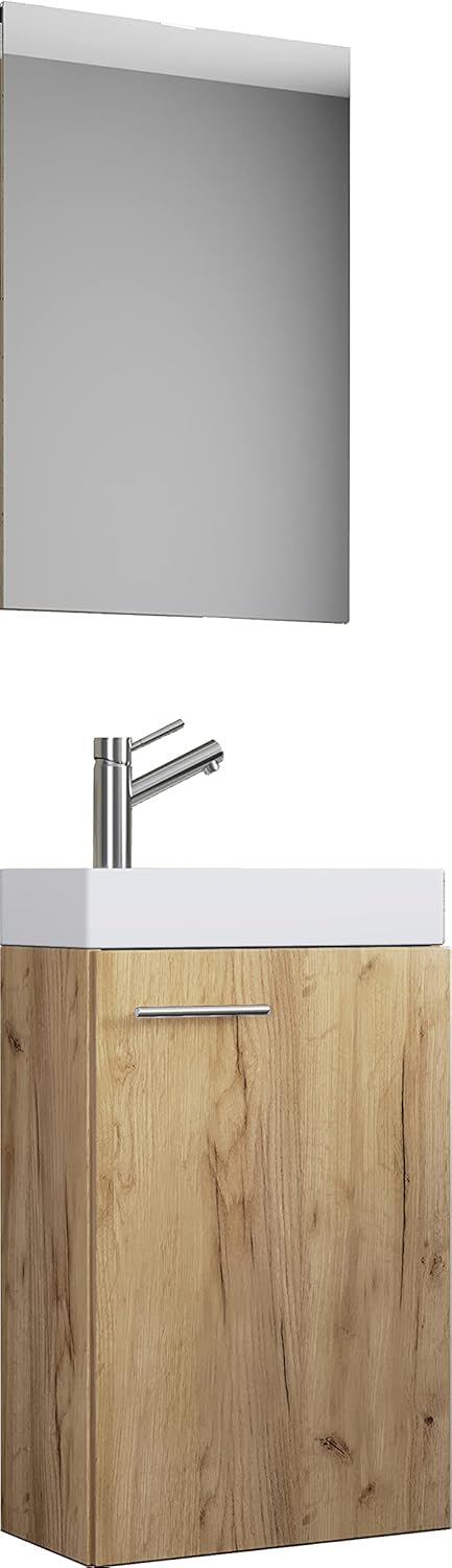 vcm-badm-bel-waschtisch-honig-eiche-41x22x130-cm-1-t-r-1-fach image 1