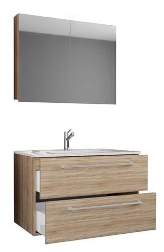 vcm-badm-bel-waschtisch-badinos-sonoma-eiche-80-x-46-x-109-cm-2-schubladen image 8