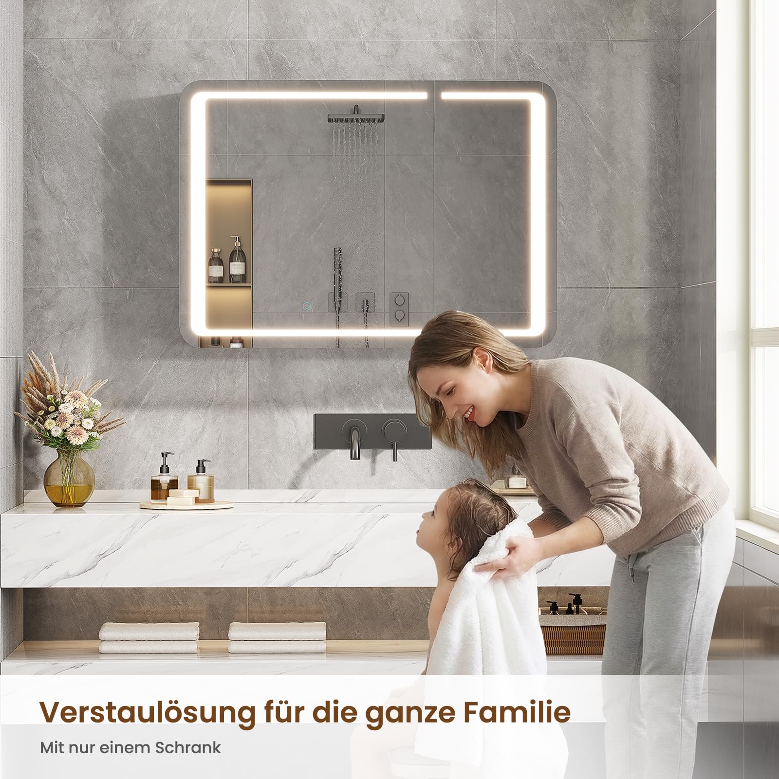 forabamb-spiegelschrank-bad-mit-beleuchtung-steckdose-60x80x16-cm-wei-3-verstell image 8