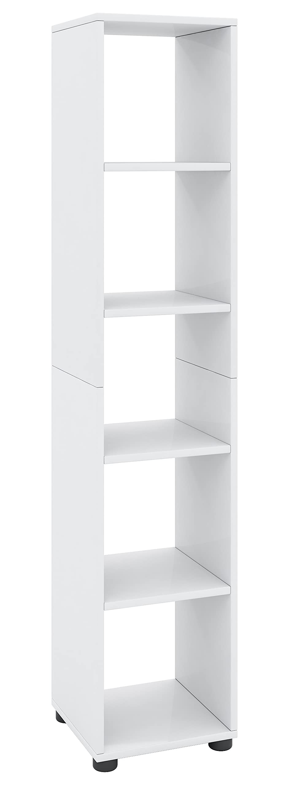 vcm-standregal-wei-31x30x152-cm-5-f-cher-holzwerkstoff-b-cherregal image 5